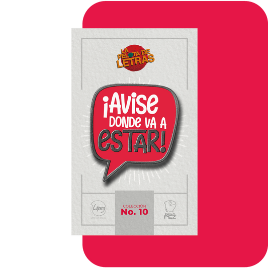 Pin “Avise Dónde va a estar”
