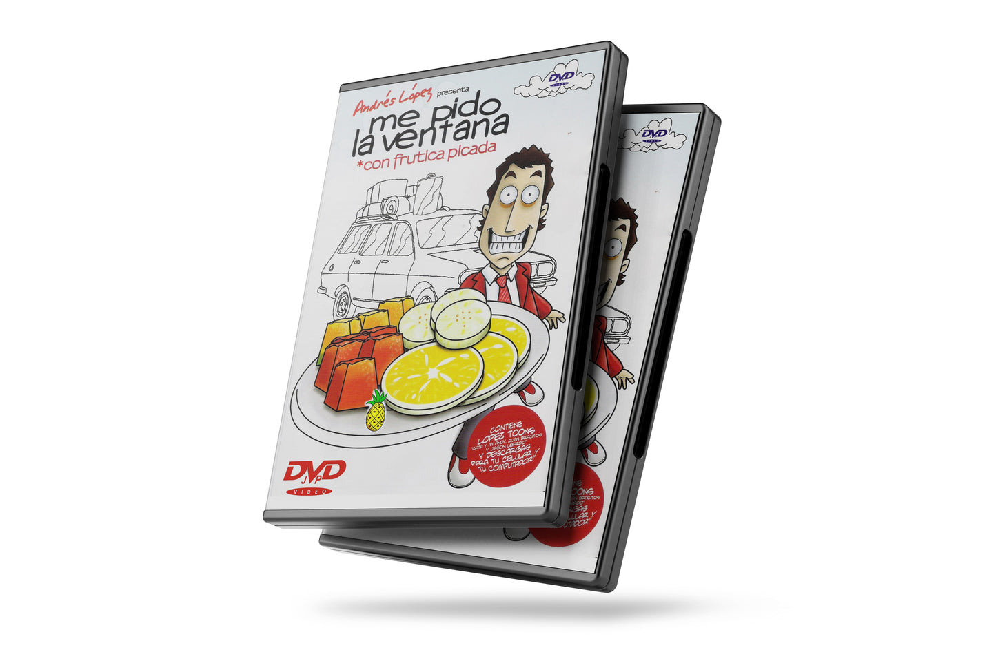 DVD Me pido la ventana con frutica picada