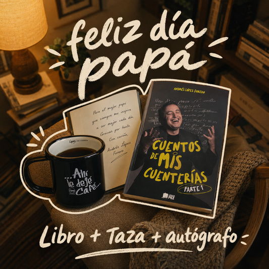 Regalo especial para papá: Libro 📖 + Taza ☕️ + Dedicatoria ✍🏻