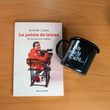 Combo Retro Literario: Taza + Manuscrito ☕📖