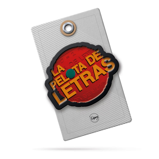 Pin “La Pelota De Letras”